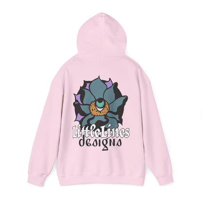 LittleLinesdesigns warmth | Colorful Floral Graphic Hoodie