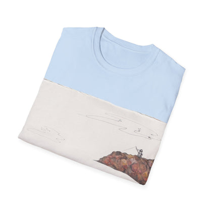 Ocean Lanscape "on the rocks" T-shirt | "Surrounds" Landscape collection | LittleLinesdesigns