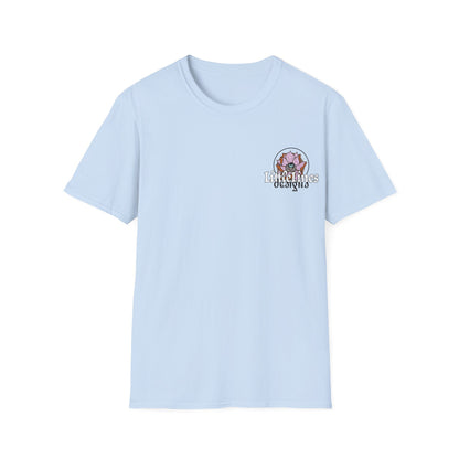 Artist wear T-shirt | Lotus Flower design | LittleLinesdesigns