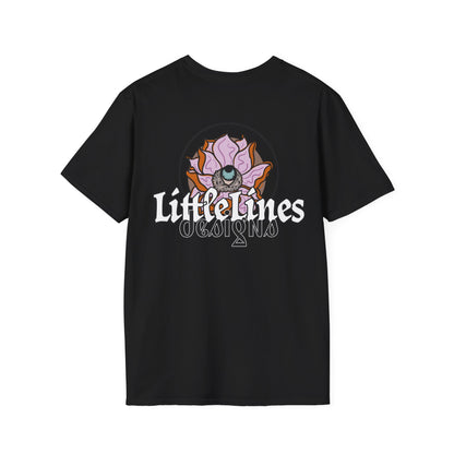 Artist wear T-shirt | Lotus Flower design | LittleLinesdesigns