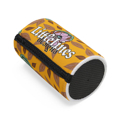 Kelpie dog stubby cooler | Bud Stubs Floral collection | LittleLinesdesigns