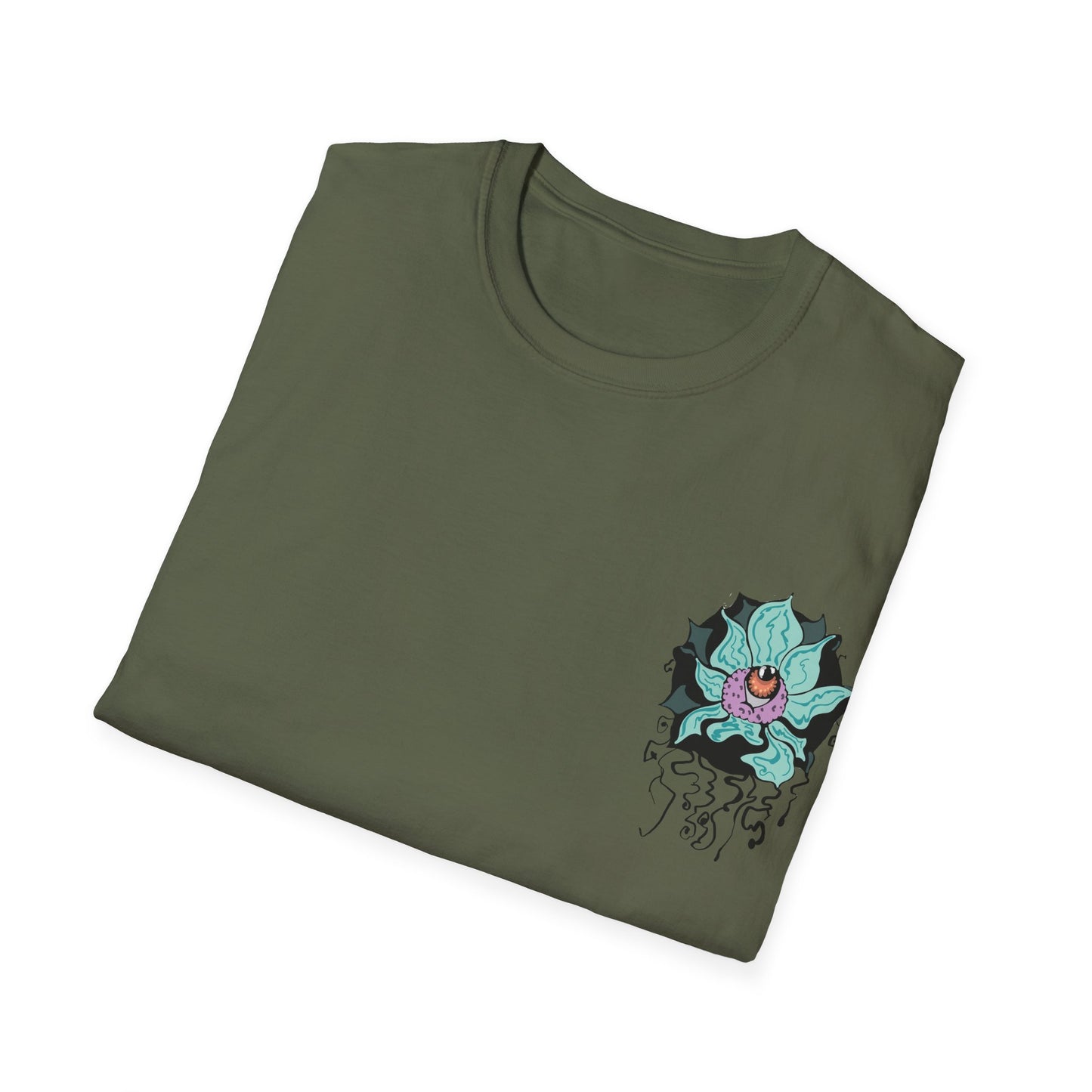 | LLd | Lotus Flower Graphic softstyle tee