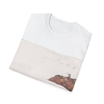 Ocean Lanscape "on the rocks" T-shirt | "Surrounds" Landscape collection | LittleLinesdesigns