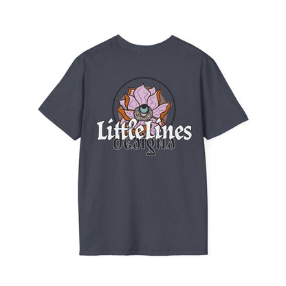 Artist wear T-shirt | Lotus Flower design | LittleLinesdesigns