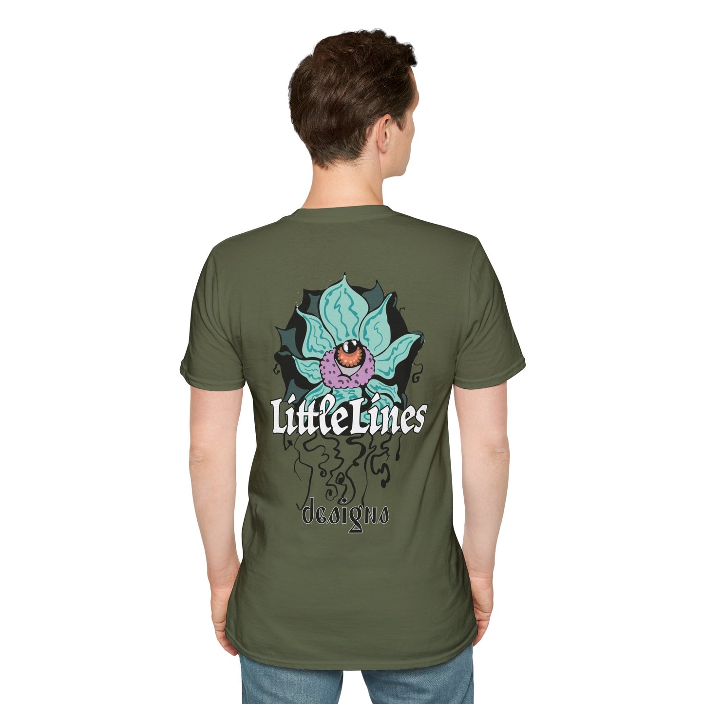 | LLd | Lotus Flower Graphic softstyle tee