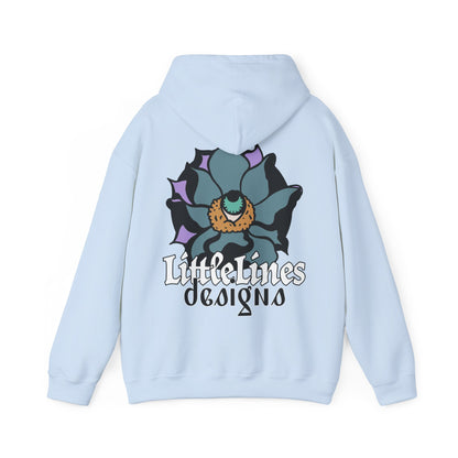 LittleLinesdesigns warmth | Colorful Floral Graphic Hoodie