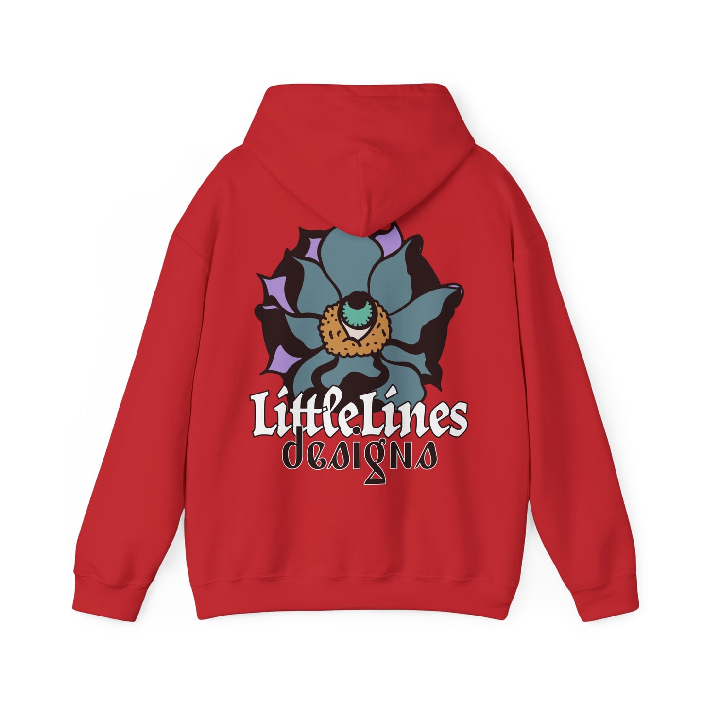 LittleLinesdesigns warmth | Colorful Floral Graphic Hoodie