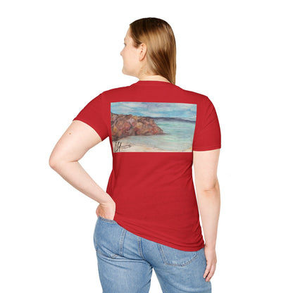 Ocean Lanscape "on the rocks" T-shirt | "Surrounds" Landscape collection | LittleLinesdesigns