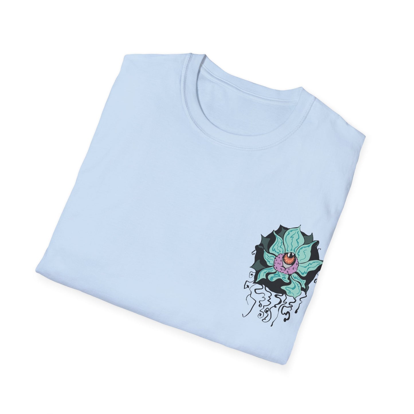| LLd | Lotus Flower Graphic softstyle tee