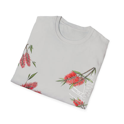 | Australian bottlebrush | "Surrounds" Floral Landscape collection | LittleLinesdesigns