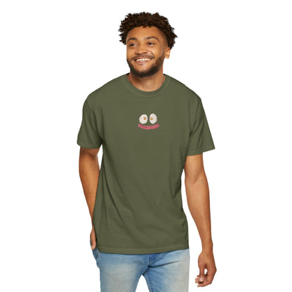 Happy Breakfast Tee | Smiley Egg & Bacon Graphic T-Shirt