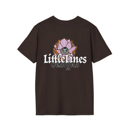 Artist wear T-shirt | Lotus Flower design | LittleLinesdesigns