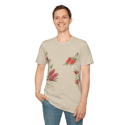 | Australian bottlebrush | "Surrounds" Floral Landscape collection | LittleLinesdesigns