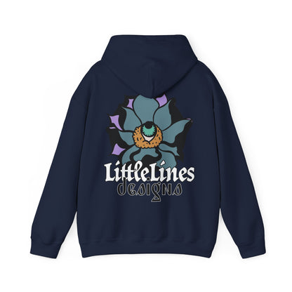 LittleLinesdesigns warmth | Colorful Floral Graphic Hoodie