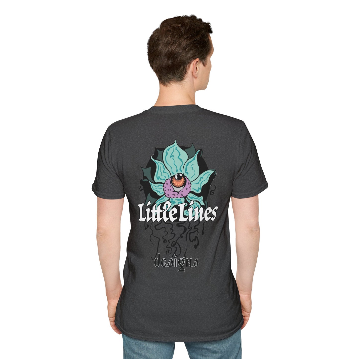 | LLd | Lotus Flower Graphic softstyle tee