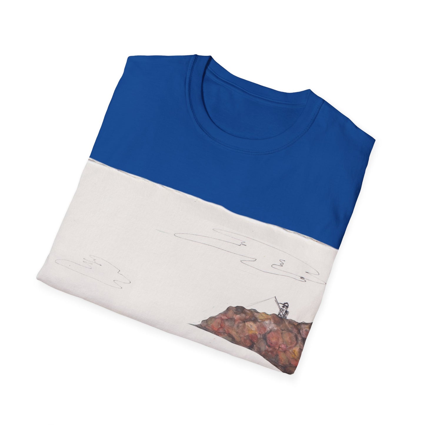 Ocean Lanscape "on the rocks" T-shirt | "Surrounds" Landscape collection | LittleLinesdesigns