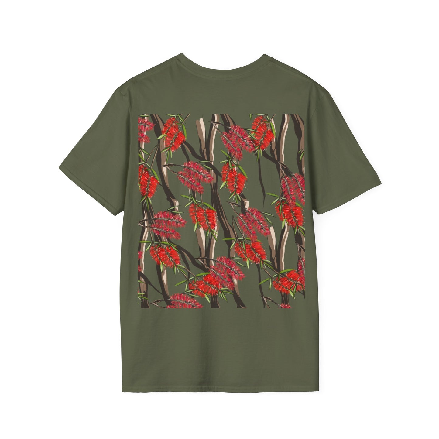 | Australian bottlebrush | "Surrounds" Floral Landscape collection | LittleLinesdesigns